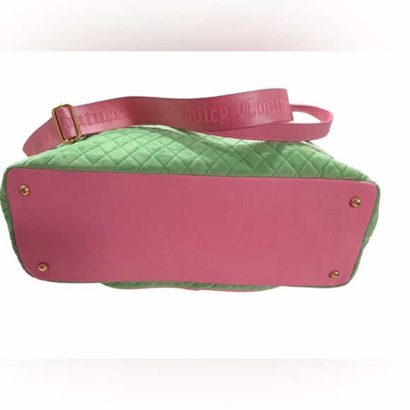 Juicy Couture Tale Weekender Tote Bag - Retro Green NWT - Picture 11 of 12